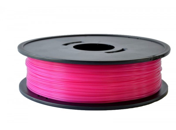 FPETGROZTRAN PETG rose translucide 3D filament Arianeplast fabriqué en France 1.75mm 1kg