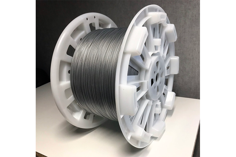 Bobine PLA+ gris 8kg fil pour imprimante 3D marque Arianeplast F-40